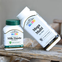Thumbnail for 21st Century Vitamins Thistle Extract Veg Capsules, 60 Count (21338)