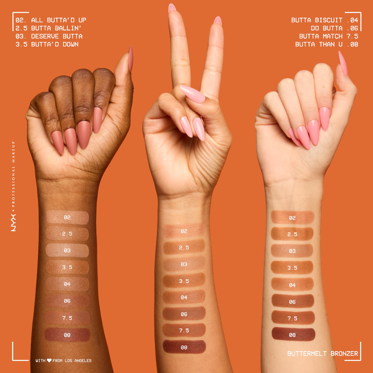 NYX PROFESSIONAL MAKEUP Matte Buttermelt Bronzer, Longwear Face Makeup with Up to 12 Hours of Wear, Vegan Formula - Butta Biscuit (Medium Rosy Warm)