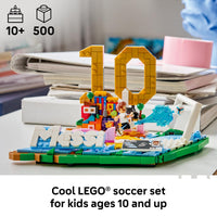 Thumbnail for LEGO Editions Lionel Messi – Soccer Highlights - Building Set for Boys & Girls, Ages 10+ - Collectible Soccer Gift with Plaque - Kids Bedroom or Shelf Decor - 43011