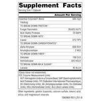 Thumbnail for Source Naturals Essential Enzymes Digestive Aid* - 500mg - 240 Capsules