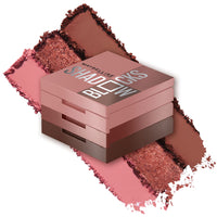 Thumbnail for Maybelline New York Shadow Blocks Shadow Blocks Eyeshadow Palette, Stacked Eye Shadow Trio, West 4th & Perry St, 0.08 oz