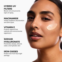 Thumbnail for DRMTLGY Universal Tinted Moisturizer SPF 46 – Hydrating Dewy Tinted Sunscreen for Face with Zinc Oxide & Octinoxate – Niacinamide & Hyaluronic Acid – Broad Spectrum Lightweight Daily SPF, 1.7 oz