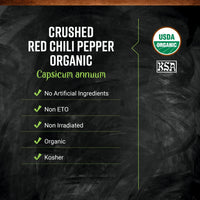 Thumbnail for Frontier Co-op Organic Crushed Red Chili Peppers - Kosher | 16 Ounce (Pack of 1)