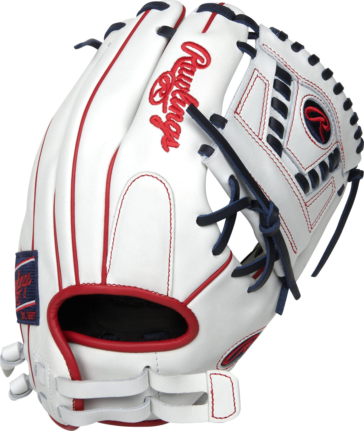 Rawlings | LIBERTY ADVANCED Fastpitch Softball Glove | 12" | 1 Piece Solid Web | Left Hand Throw