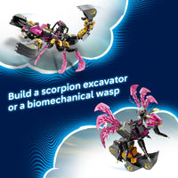 Thumbnail for LEGO DREAMZzz Nightmare Scorpion Digger Building Toy for Boys & Girls - Pretend Play Set for Kids, Ages 7+ - with 2 Build Options, 3 Minifigures & Treasure Creature - Gift Idea for Birthdays - 71513