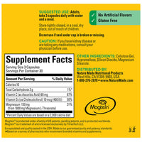 Thumbnail for Nature Made Magnesium L-Threonate with Vitamin C & Vitamin D3, Provides 130 mg of Mag from 1800 mg Magnesium L Threonate, Cognitive Support Magnesium Supplement, 90 Capsules, 30 Day Supply