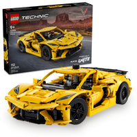 Thumbnail for LEGO Technic Chevrolet Corvette Stingray Toy Car - Building Toy Set for Kids, Boys and Girls, Ages 9+ - Model Car Kit for Display - Gift Idea for Birthday - 42205