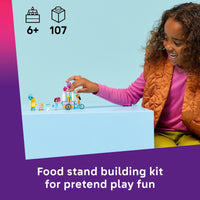 Thumbnail for LEGO Friends Ice Cream & Balloon Stand Building Toy for Girls & Boys - Pretend Play Set for Kids, Ages 6+ - W/Liann & Paisley Minidolls & Accessories - Gift Idea for Birthdays - 42692
