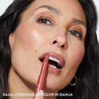 Thumbnail for LAURA GELLER NEW YORK The Kajal Collection 3pc Makeup Set (02 Black Mascara, Deep Black Eyeliner, Dahlia Lip Color)