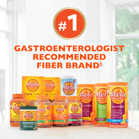 Thumbnail for Metamucil 4-in-1 Psyllium Husk GLP-1 Friendly Fiber Supplement, Sugar-Free, 114 teaspoons, Orange Flavored, Daily Fiber Powder for Digestive Health, made with Plant-Based Psyllium Husk Fiber