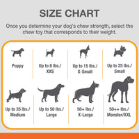 Thumbnail for Nylabone Original Bone Flexi Chew Toy for Dogs, Dog Toys for Moderate Chewers, Dog Chew Bones, Chicken & Original Flavor, For X-Small Dogs - Up to 15 lbs, 3 Pack