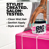 Thumbnail for The Doux BIG POPPA Curl Defining Gel for Curly Hair – Frizz Control Styling Gel with Babassu Oil for Long-Lasting Shine & Soft Hold – Non-Crunch Hair Gel for Women, Coils, Waves & Curls