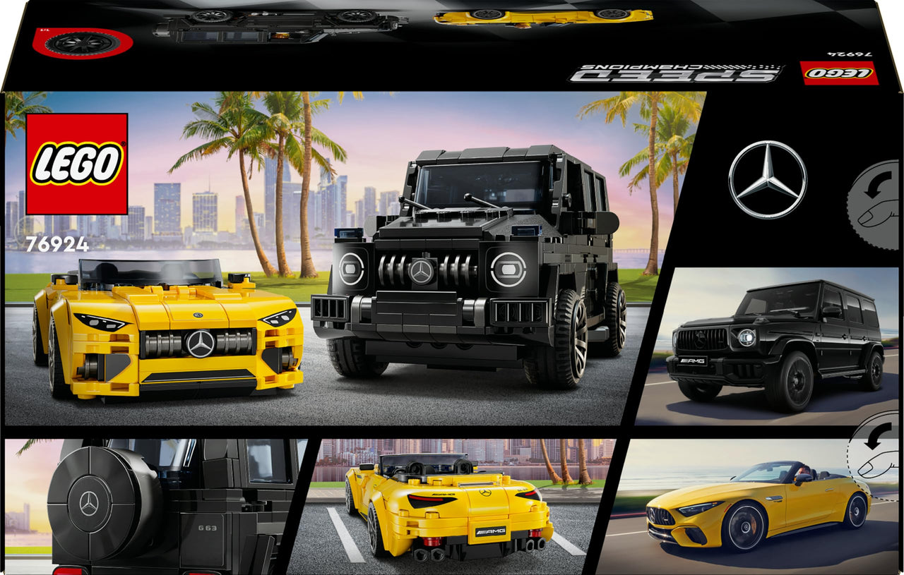 LEGO 76924 Speed Champions MercedesAMG G 63 & MercedesAMG SL 63