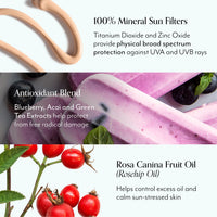 Thumbnail for Bliss Block Star SPF 30 Daily Tinted Mineral Sunscreen with Zinc Oxide - All Skin Tones - 100% Mineral Broad Spectrum Sunscreen with Titanium Dioxide & Antioxidant Blend- 1.4 fl oz.