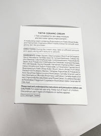 Thumbnail for TIRTIR Natural Ceramide Cream | Deep moisturizer for Glass Skin, Polyglutamic acid, Centella Asiatica Extract, Skin barrier, Lightweight, Mild, Nature derived ingredients, Dry skin, Korean skincare