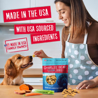 Thumbnail for Charlee Bear Chicken Soup & Garden Veggie Dog Treats 16 oz. bag