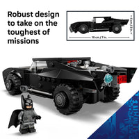 Thumbnail for LEGO DC Batman: The Batman Batmobile Building Toy for Kids - Building Blocks W/Batman Minifigure & Golden Coin - Super Hero Room Decor for Boys & Girls, Ages 9+ - Gift Idea for Birthdays - 76332