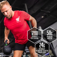 Thumbnail for BSN TRUE-MASS Weight Gainer, Mass Gainer Protein Powder, Post Workout Muscle Recovery Powder, Muscle Gainer, 4:1 Carbs to Protein Ratio, Chocolate Milkshake, 10.38 Pound, 15 Servings