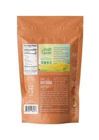 Thumbnail for Health Garden Date Sugar (16 OZ), Organic Date Sugar Sweetener, All-Natural Dried Ground Dates, Rich in Vitamins and Minerals, No Gluten, Non-GMO, Low Glycemic Sugar Substitute (1 LB pack of 1)
