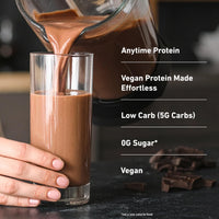 Thumbnail for Isopure Plant-Based Protein Powder, Lactose Free, Gluten Free, With Iron, Chocolate, 20g Plant Protein Per Serving, 1.37 Lbs, 20 Servings