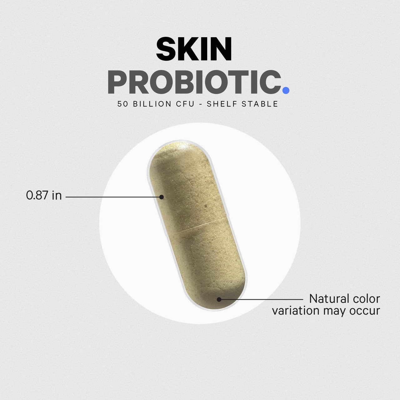 Codeage Skin Probiotics + Prebiotics - Skin Care Routine Supplement - 50 Billion CFU - Ayurvedic Botanical Herbs - Face Probiotics - Shelf Stable Cleanser, Non-GMO, Vegan - 2 Pack