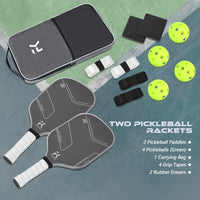 Thumbnail for Pickleball Paddles T700 Carbon Fiber Pickleball Paddles Set of 1 and 2 16mm Pickle Ball Rackets 1 and 2 Pack