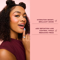 Thumbnail for SheaMoisture Hold and Shine Moisture Mist Coconut and Hibiscus for Thick, Curly Hair for Frizz Control 8 fl oz