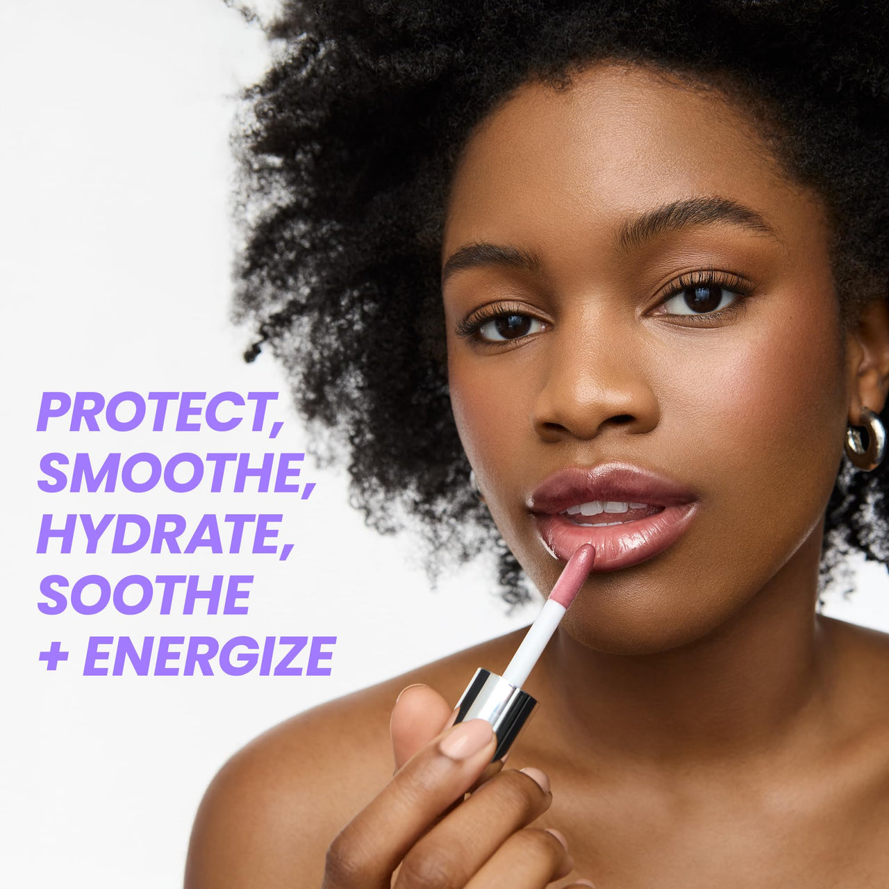 Wonderskin Lip Rehab Serum Oil - Tinted Lip Oil, Hydrating, Moisturizing, and Non-Sticky Deep Red Tint Serum for Dry Lips (Honey)