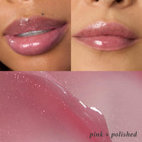 Thumbnail for Julep 24/7 Lip Treatment – Hydrating & Glossy Lip Balm and Lip Sleeping Mask with Shea Butter – Moisturize, Protect & Soothe – Vegan & Cruelty-Free - Pink & Polished