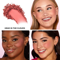Thumbnail for Too Faced Cloud Crush Blush | Buildable, Blendable, High Pigment Color, Vegan + Cruelty Free, 0.17 oz, Head in the Clouds