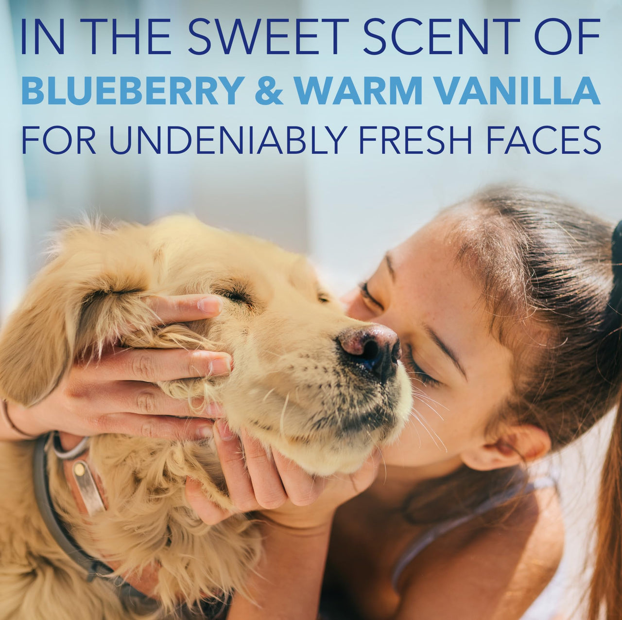 TropiClean SPA Tear Stain Remover for Dogs | Blueberry Facial Shampoo | Odor Eliminator | Tearless | Whitening and Brightening | Made in USA | 8oz.
