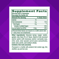 Thumbnail for Vitafusion Iron Gummy Vitamin Supplement, Supports Red Blood Cell Production*, Guava Hibiscus Flavor, 30 Servings, 60 Count
