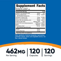 Thumbnail for Nutricost High Potency Vitamin B Complex 462mg, 120 Capsules - with Vitamin C - Energy Complex