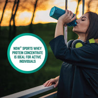Thumbnail for NOW Foods Sports Nutrition, Whey Protein Concentrate, 24 G With BCAAs, Unflavored Powder, 5-Pound