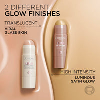 Thumbnail for L'Oreal Paris True Match Lumi Le Glow Highlighter Stick, Luminous, Satin, Glowy Highlighter for Face and Body, 630 Crème Chic, 0.25 Oz