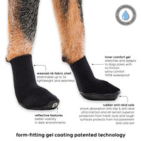 Thumbnail for GOO EEZ - Ultras Dog Boots (2-Pack) Red/Black