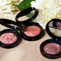 Thumbnail for LAURA GELLER NEW YORK Baked Blush-n-Brighten Marbleized Blush + Angled Brush (05 Sunswept, 47mm)