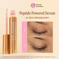 Thumbnail for Grande Cosmetics GrandeLASH-Sensitive Peptide Infused Lash Serum for Fuller, Longer-Looking Natural Eyelashes, Enhancing Treatment with Nourishing Botanicals, Cruelty-Free – 2 Month Supply (2 mL)