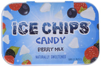 Thumbnail for ICE CHIPS Candy Hand Crafted Tin Juicy Berry Mix Candy, 1.76 Ounce