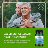 Thumbnail for Swanson Luteolin Complex w/Rutin - Brain Support Supplement Promoting Memory, Mood & Cognitive Health - Natural Formula to Help Maintain Nervous System - (30 Veggie Capsules)