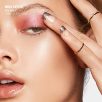 Thumbnail for Kaja Eyeshadow - Moon Crystal | Sparkling Eye Pigment, Shimmering Rose Duo-chrome Finish, Highly Pigmented, Glitter, 04 Rose Quartz, 0.29 Oz