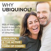Thumbnail for Qunol 100mg Ubiquinol, Powerful Antioxidant for Heart & Vascular Health, Essential for Energy Production, Natural Supplement Active Form of Coq10, 120 Count
