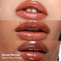 Thumbnail for Kosas Wet Stick Moisturizing Shiny Sheer Lipstick with Ceramides, Hyaluronic acid, Peptides and Mango Butter - Soothes, Softens, and Moisturizes Lips – Sunset Simmer