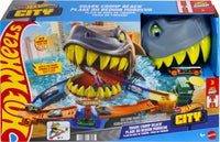 Thumbnail for Hot Wheels City Shark Chomp Beach Playset & 1:64 Scale Toy Car