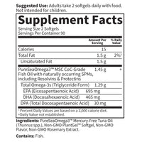 Thumbnail for Garden of Life Dr. Formulated Advanced Omega Fish Oil, 1,290mg EPA DHA & DPA in Triglyceride Form - Omega 3 Fish Oil Supplement for Heart Health & Brain Support, Non-GMO, Citrus Flavored, 180 Softgels