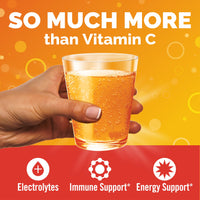 Thumbnail for Emergen-C 1000mg Vitamin C Powder for Daily Immune Support Caffeine Free Vitamin C Supplements with Zinc and Manganese, B Vitamins and Electrolytes, Super Orange Flavor - 30 Count