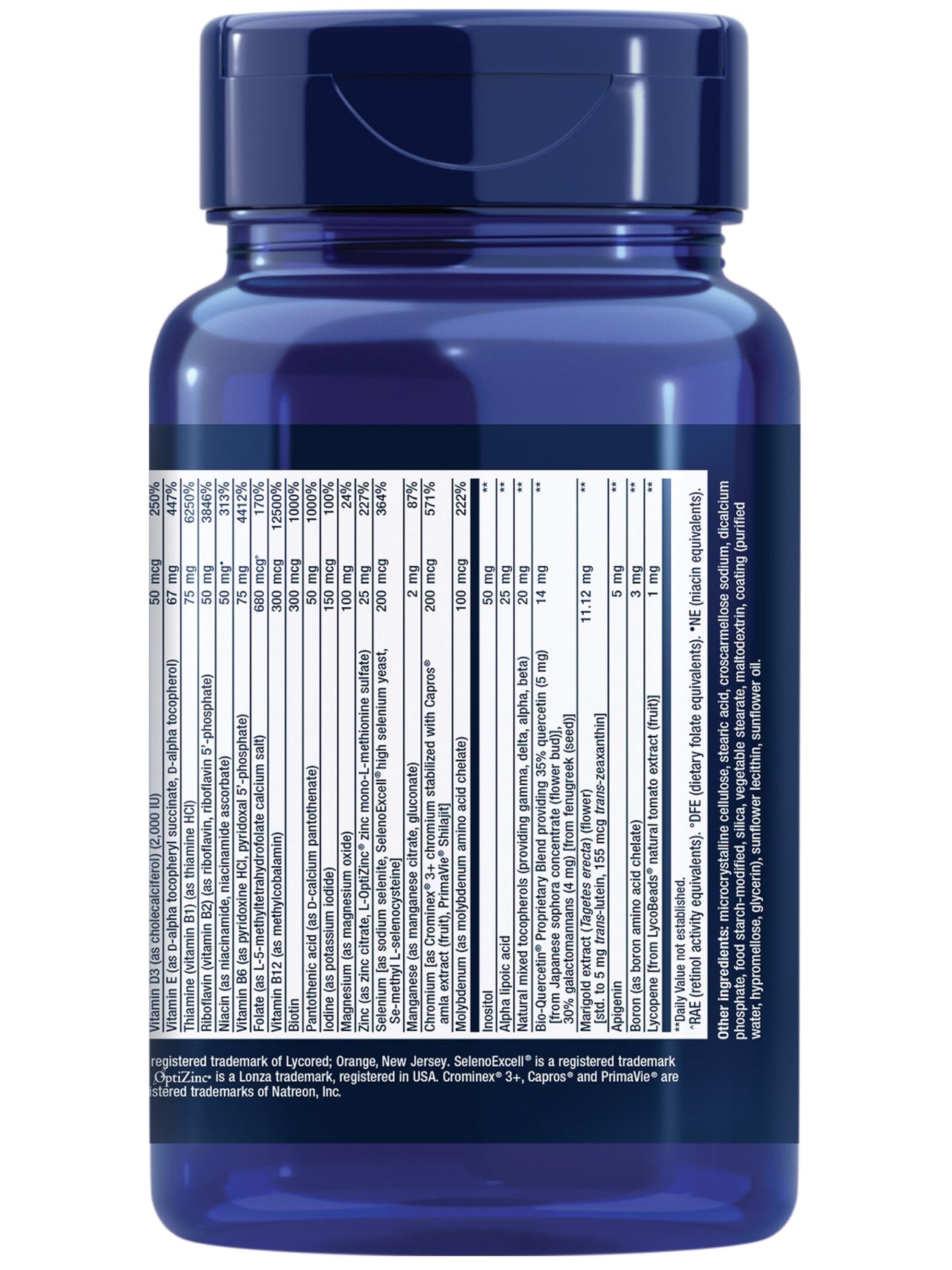 Life Extension Two-Per-Day Multivitamin – Daily Dose of Vitamins & Minerals for Men and Women - Complete Essential Vitamin Supplement for Energy, Health – Gluten-Free – Non-GMO – 60 Tablets