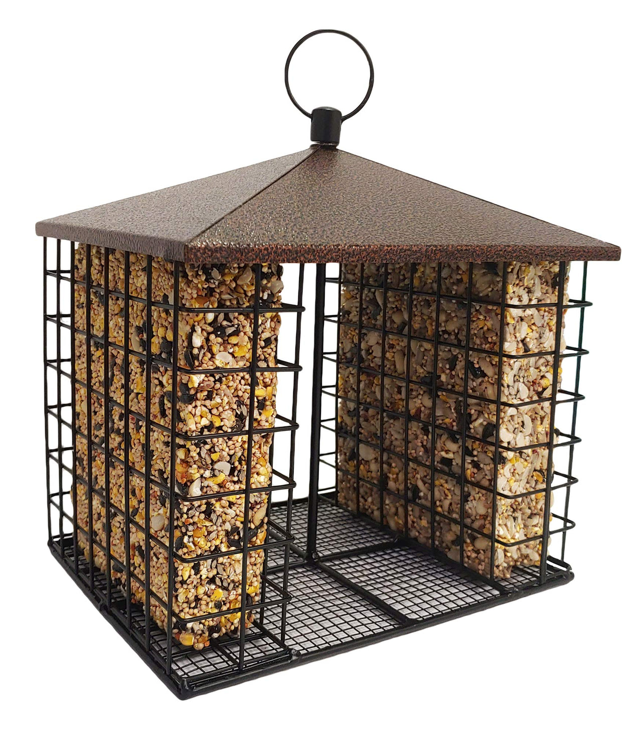 Wildlife Sciences Songbird Treats Seed Bars | 1-2 lb Bird Seed Cakes for Wild Birds (Woodpecker Crunch)