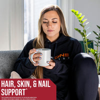Thumbnail for Rule 1 Proteins Multi-Source Collagen Powder - Bovine, Chicken, Fish & Eggshell Collagen Sources + Hyaluronic Acid & Vitamin C for Hair, Skin, & Nail Support (25 Servings, Unflavored)