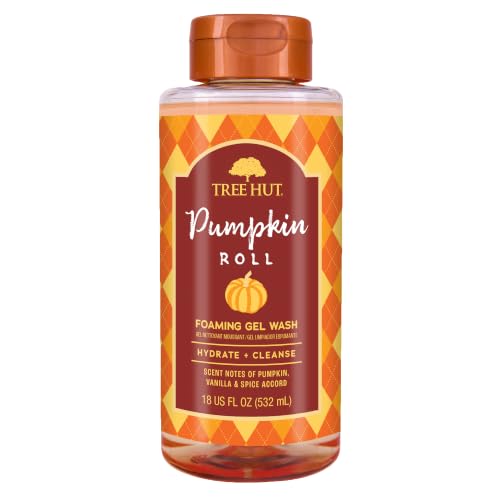 Image 14 of Pumpkin Roll / 18 Fl Oz (Pack of 1) for the product Tree Hut Foaming Body Wash